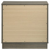 Fenwick 2-drawer Nightstand Bedside Table Grey Oak - Tampa Furniture Outlet