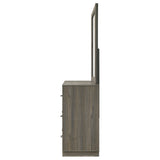 Fenwick 9-drawer Dresser with Mirror Grey Oak - Tampa Furniture Outlet