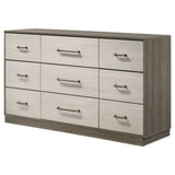 Fenwick 9-drawer Dresser Grey Oak - Tampa Furniture Outlet