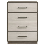 Fenwick 4-drawer Chest of Drawers Grey Oak - Tampa Furniture Outlet