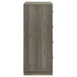 Fenwick 4-drawer Chest of Drawers Grey Oak - Tampa Furniture Outlet
