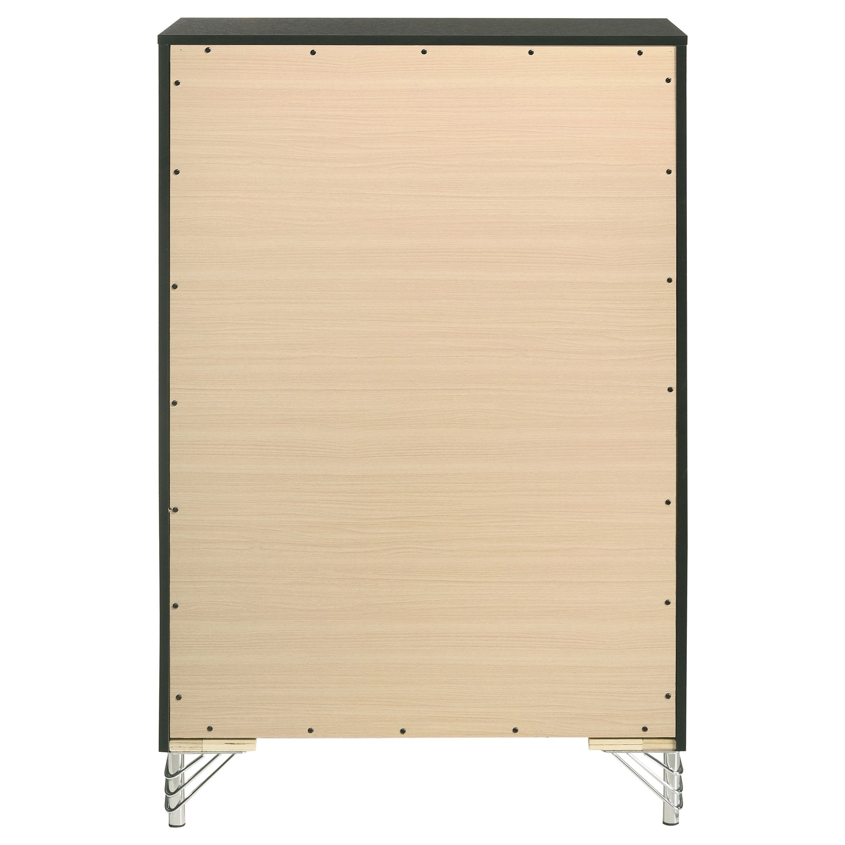 Lucia 5-drawer Bedroom Chest of Drawers Black - Tampa Furniture Outlet