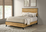 Kaywood 52-inch Full Panel Bed Natural Pine - Tampa Furniture Outlet