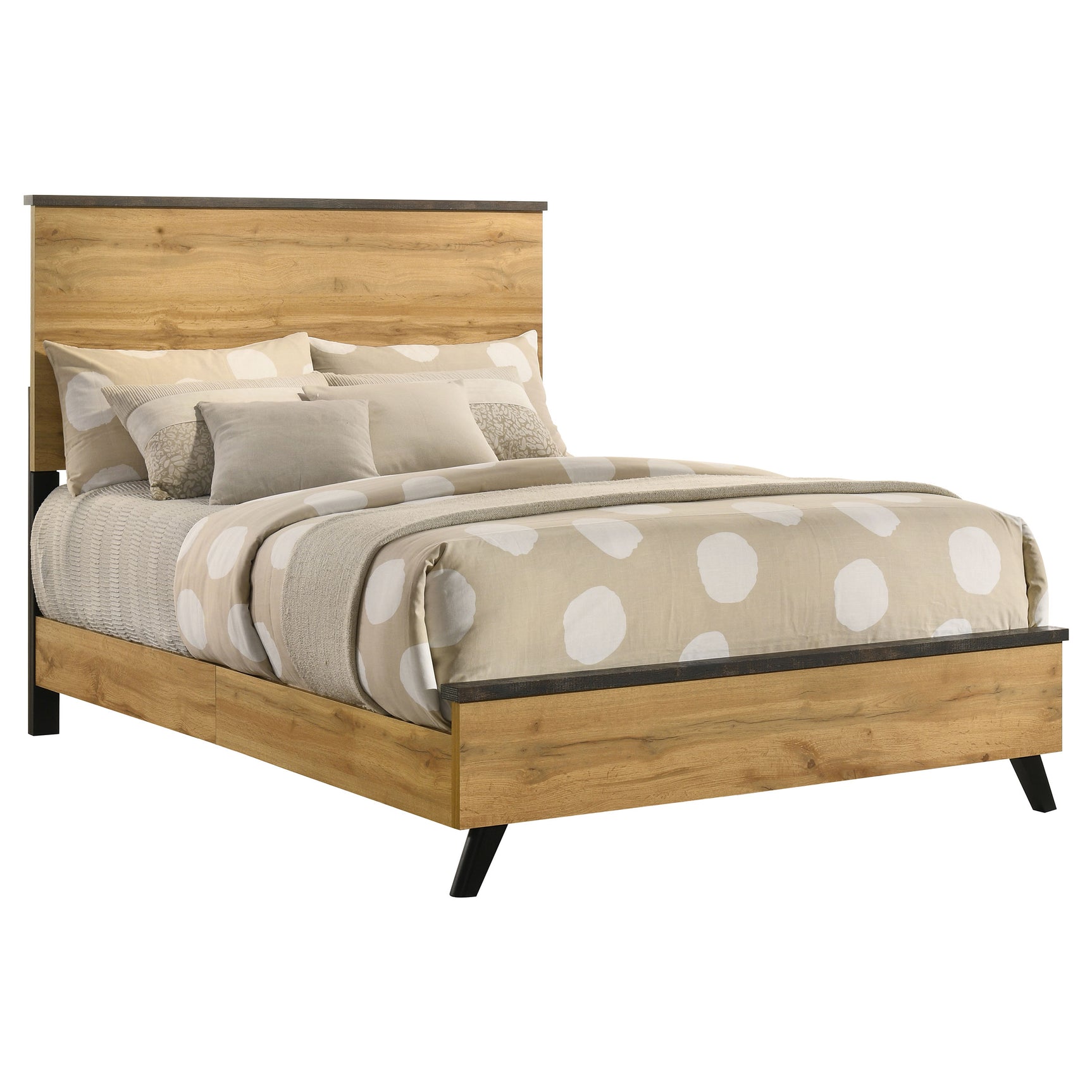 Kaywood 52-inch Full Panel Bed Natural Pine - Tampa Furniture Outlet