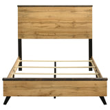 Kaywood 52-inch Full Panel Bed Natural Pine - Tampa Furniture Outlet