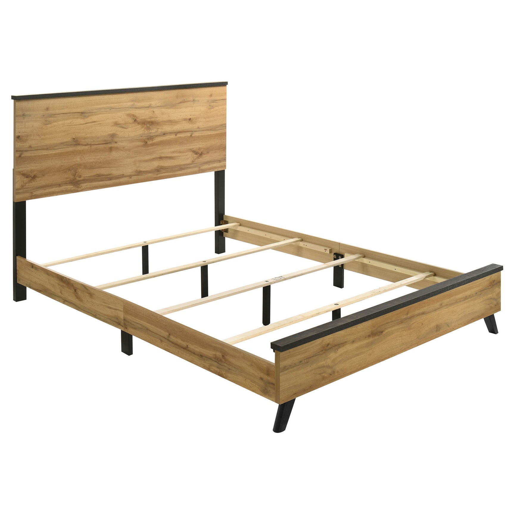 Kaywood 4-piece Queen Bedroom Set Natural Pine - Tampa Furniture Outlet