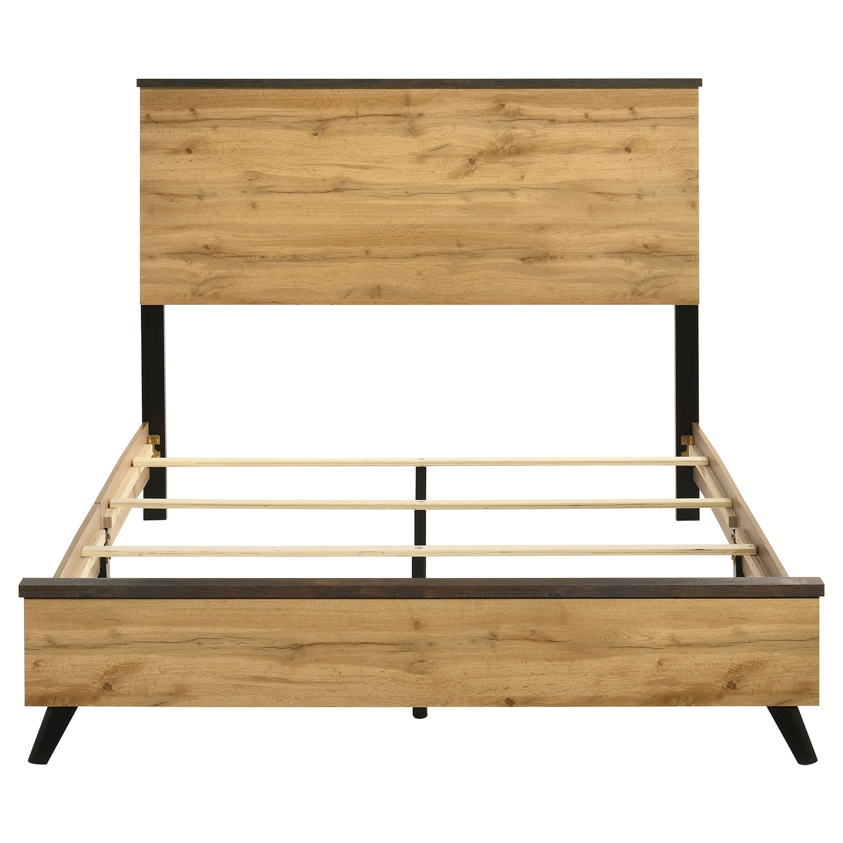 Kaywood 52-inch Queen Panel Bed Natural Pine - Tampa Furniture Outlet