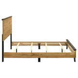 Kaywood 52-inch Queen Panel Bed Natural Pine - Tampa Furniture Outlet