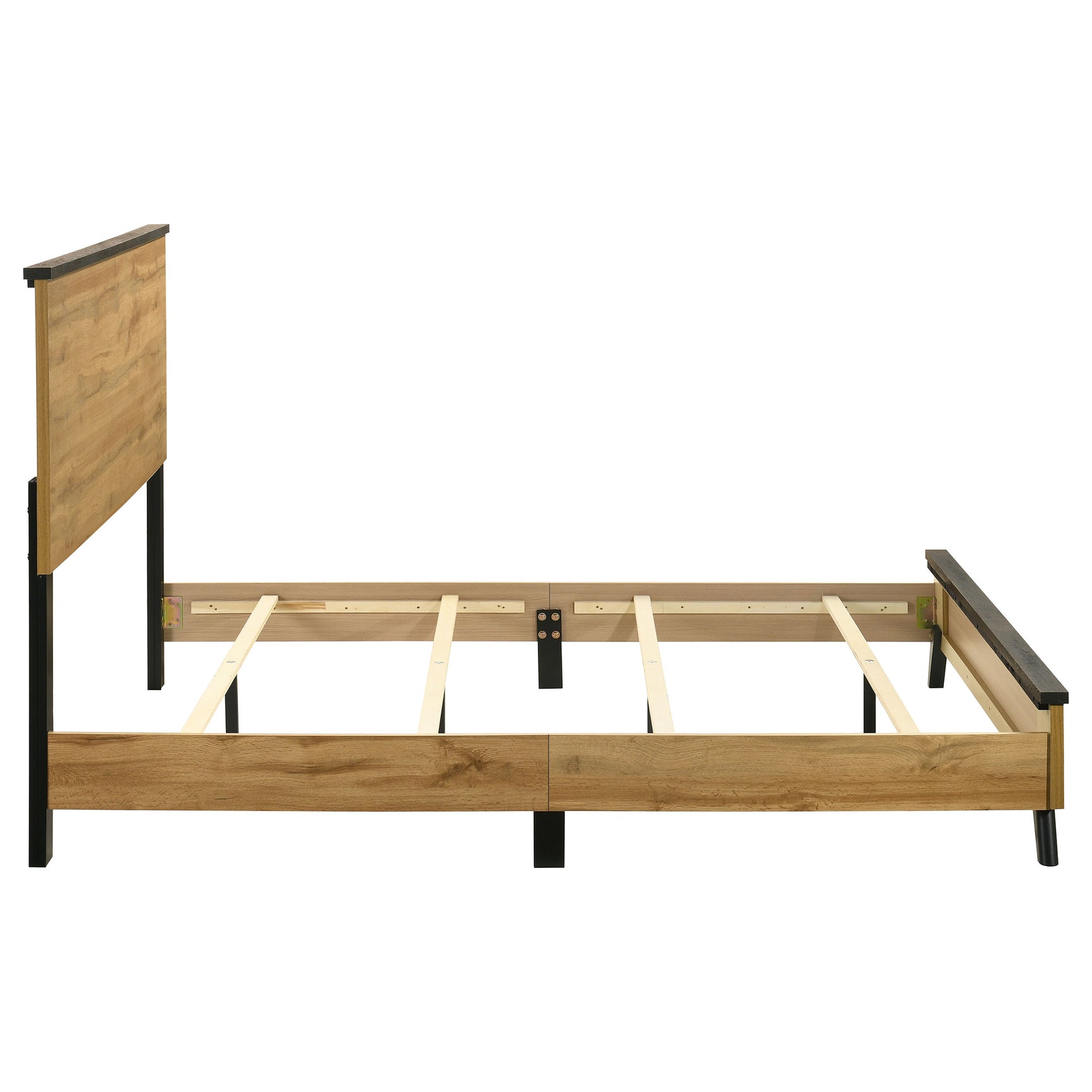 Kaywood 52-inch Queen Panel Bed Natural Pine - Tampa Furniture Outlet