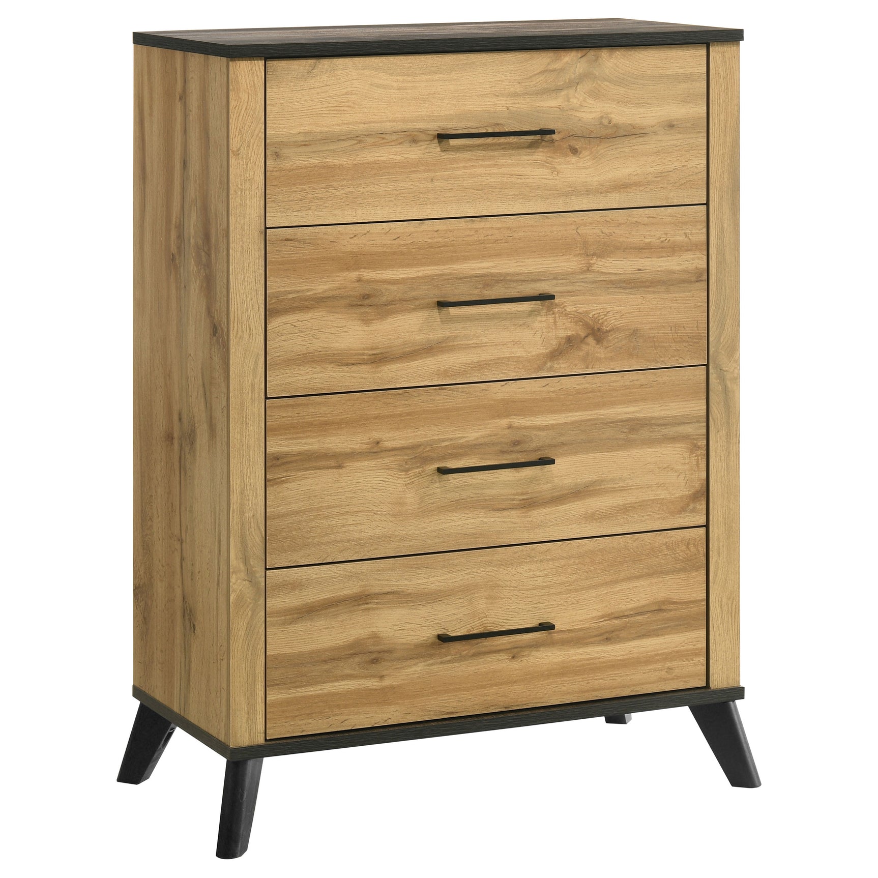 Kaywood 5-piece Twin Bedroom Set Natural Pine - Tampa Furniture Outlet