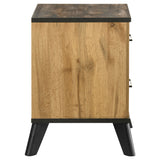 Kaywood 2-drawer Nightstand Bedside Table Natural Pine - Tampa Furniture Outlet
