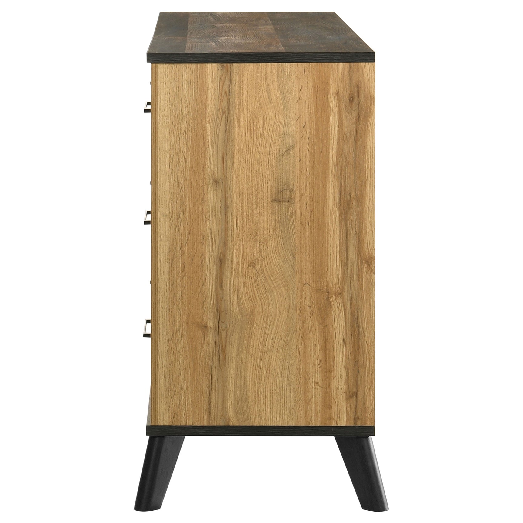 Kaywood 6-drawer Dresser Cabinet Natural Pine - Tampa Furniture Outlet