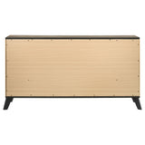 Kaywood 6-drawer Dresser Cabinet Natural Pine - Tampa Furniture Outlet