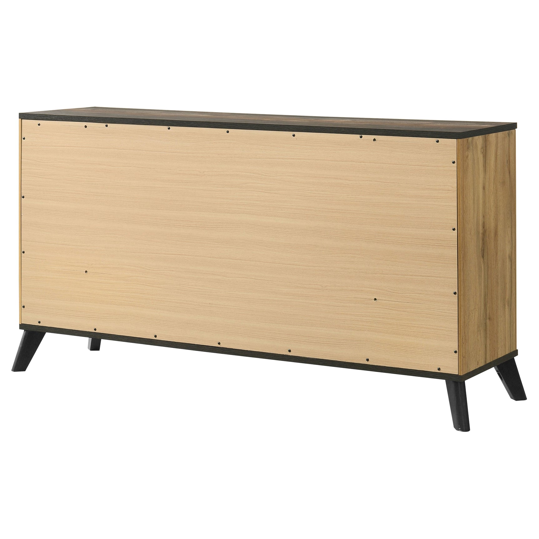 Kaywood 6-drawer Dresser Cabinet Natural Pine - Tampa Furniture Outlet