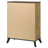 Kaywood 4-drawer Bedroom Chest of Drawers Natural Pine - Tampa Furniture Outlet