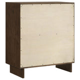 Glenwood 5-piece Eastern King Bedroom Set Warm Brown - Tampa Furniture Outlet