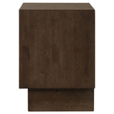 Glenwood 2-drawer Nightstand Bedside Table Warm Brown - Tampa Furniture Outlet