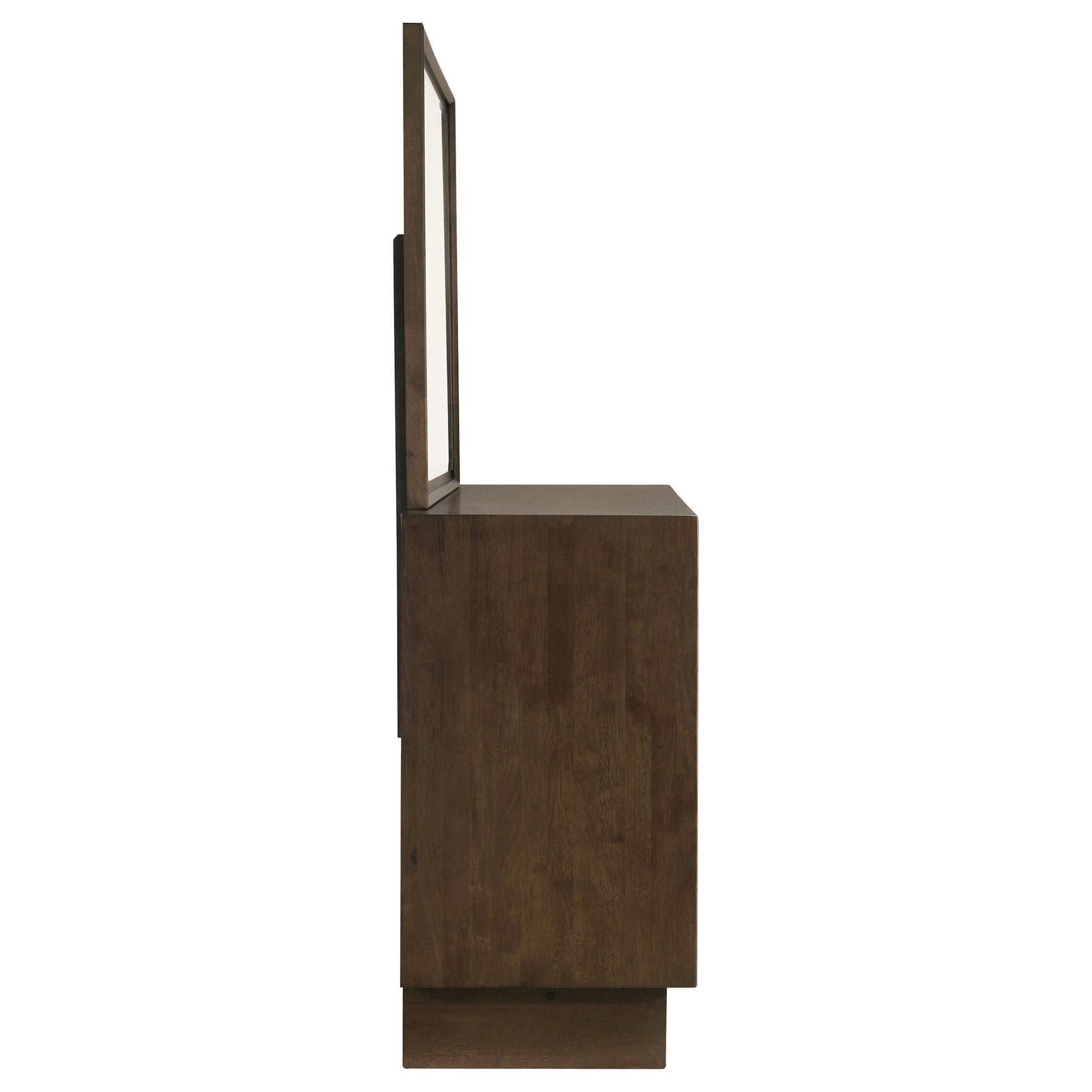 Glenwood 6-drawer Dresser and Mirror Warm Brown - Tampa Furniture Outlet