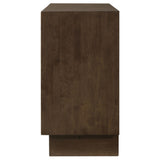 Glenwood 6-drawer Dresser Cabinet Warm Brown - Tampa Furniture Outlet