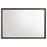 Glenwood Dresser Mirror Warm Brown - Tampa Furniture Outlet