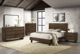 Glenwood Dresser Mirror Warm Brown - Tampa Furniture Outlet