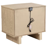 Kailani 4-piece Queen Bedroom Set Beige Oak - Tampa Furniture Outlet