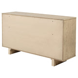 Kailani 9-drawer Dresser Cabinet Beige Oak - Tampa Furniture Outlet