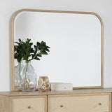 Kailani Dresser Mirror Beige Oak - Tampa Furniture Outlet