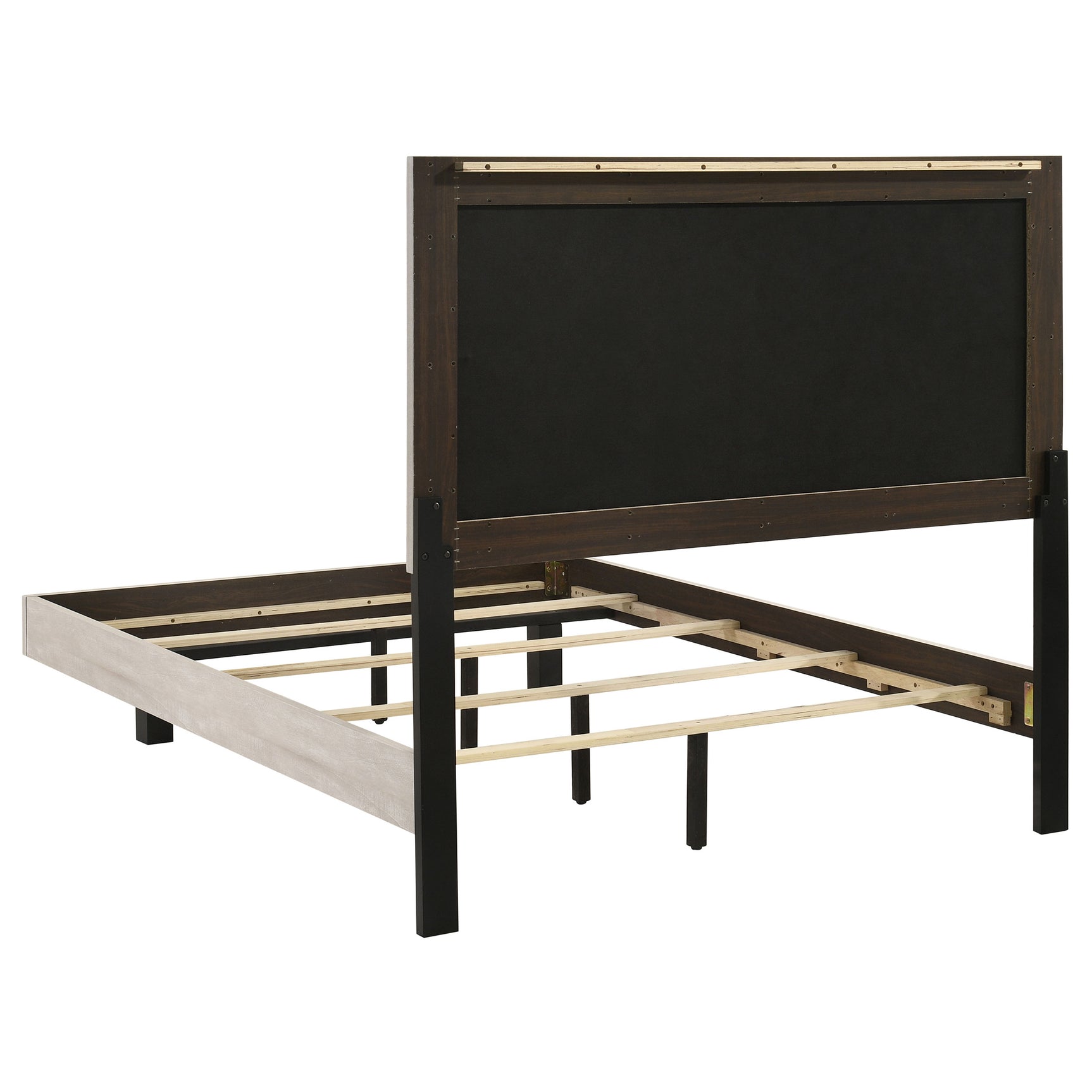 Trenton 5-piece Full Bedroom Set Rustic Cream - Tampa Furniture Outlet