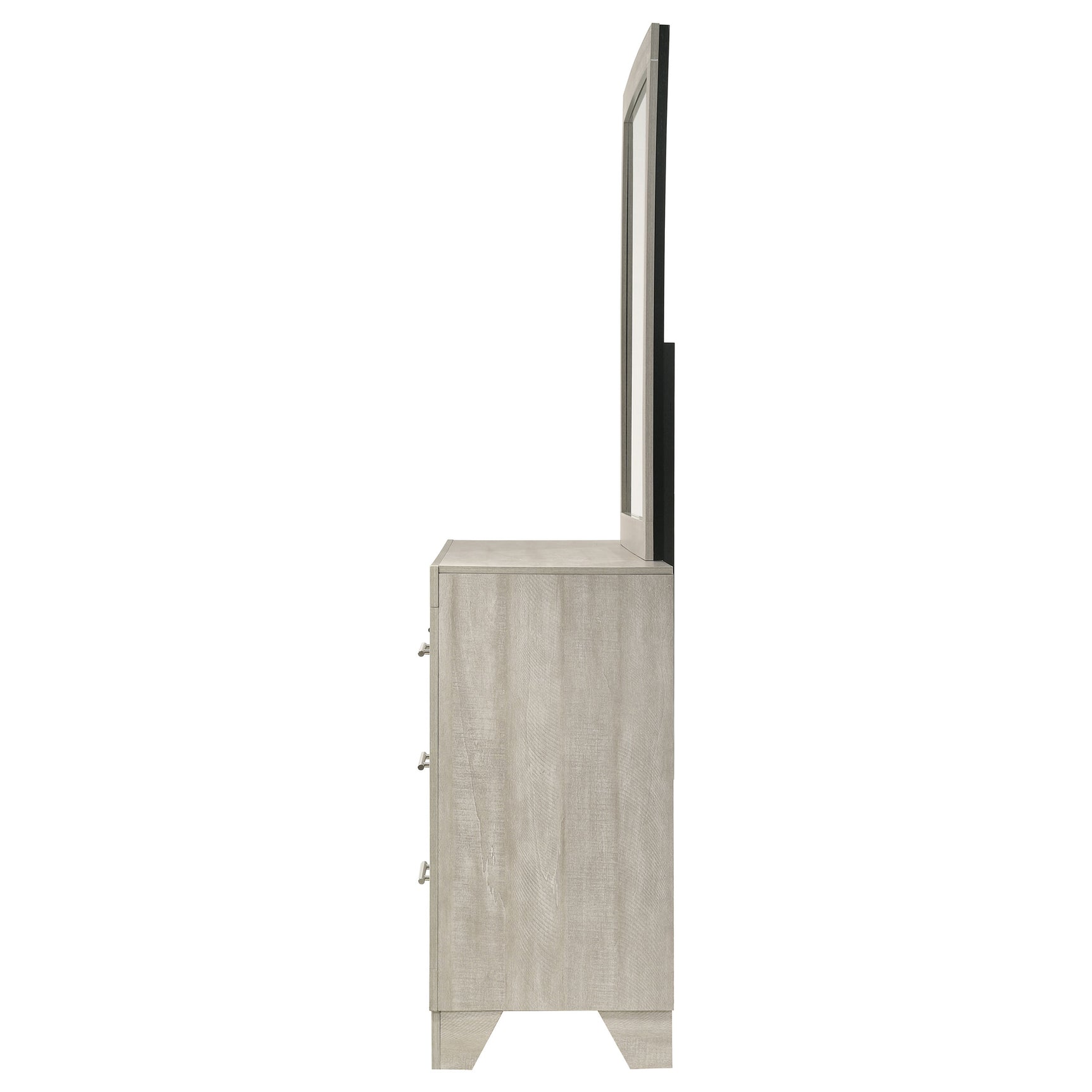 Trenton 6-drawer Bedroom Dresser With Mirror Rustic Cream - Tampa Furniture Outlet