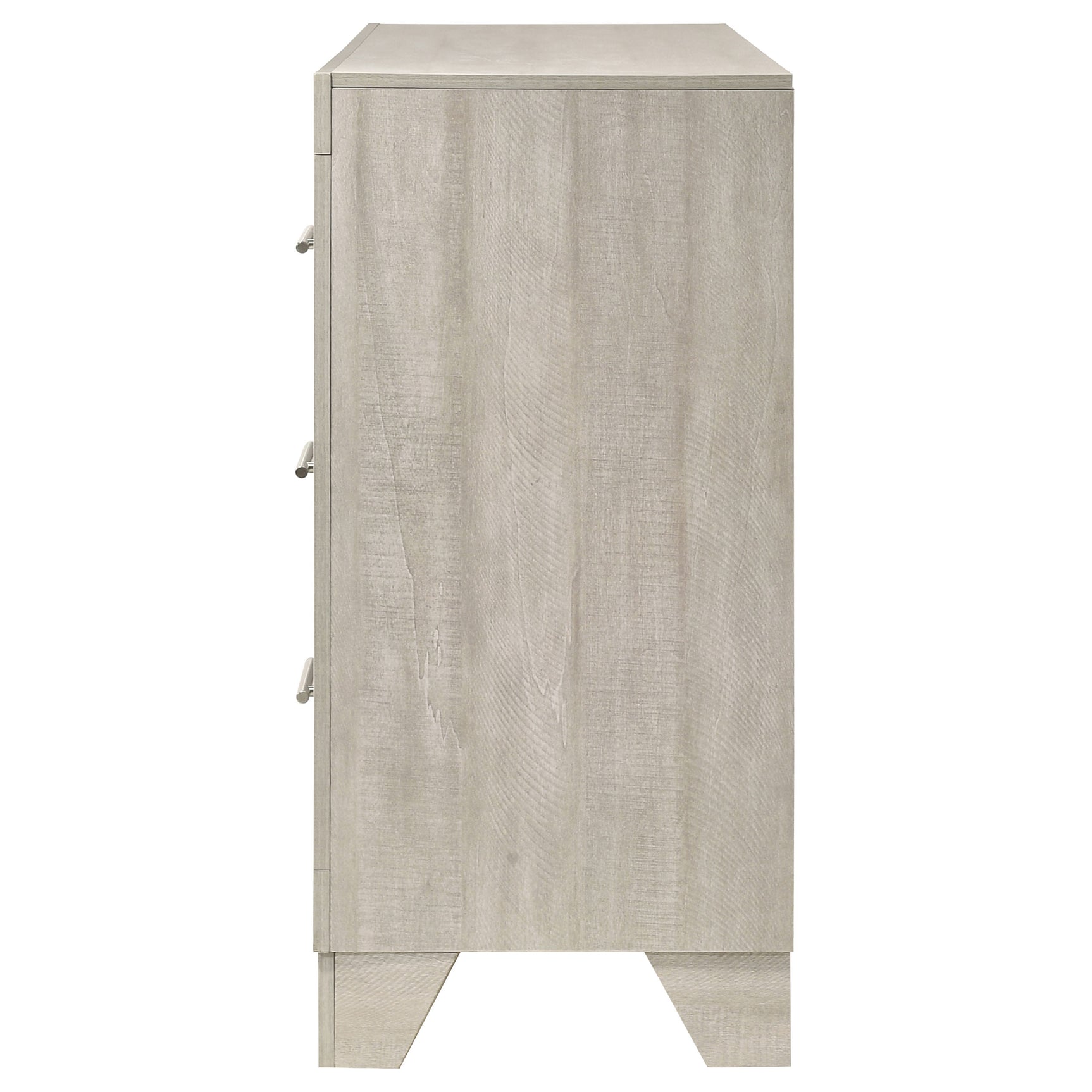 Trenton 6-drawer Bedroom Dresser Rustic Cream - Tampa Furniture Outlet