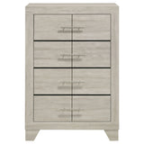 Trenton 4-drawer Bedroom Chest of Drawers Rustic Cream - Tampa Furniture Outlet