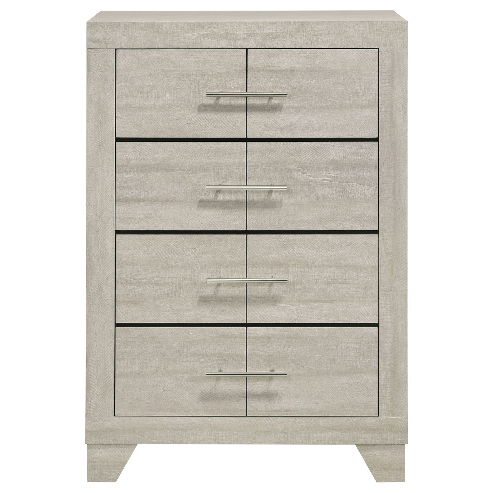 Trenton 4-drawer Bedroom Chest of Drawers Rustic Cream - Tampa Furniture Outlet