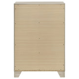 Trenton 4-drawer Bedroom Chest of Drawers Rustic Cream - Tampa Furniture Outlet