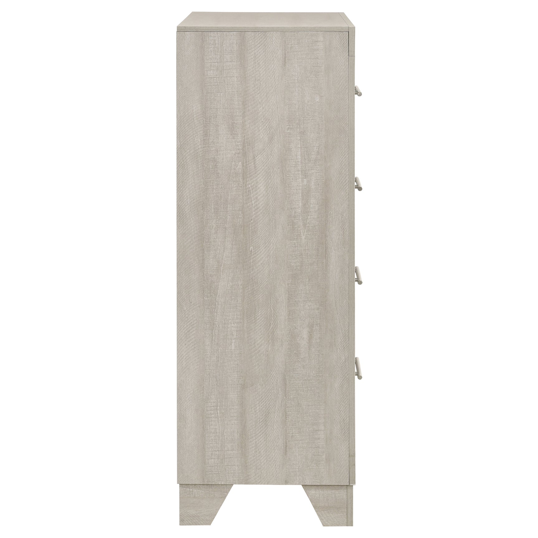 Trenton 4-drawer Bedroom Chest of Drawers Rustic Cream - Tampa Furniture Outlet
