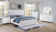 Tampa Furniture Outlet - Coaster - Gracemont 5-piece Eastern King Bedroom Set White - 225071KE-S5