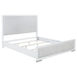 Tampa Furniture Outlet - Coaster - Gracemont 57-inch California King Panel Bed Grey and White - 225071KW