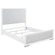 Tampa Furniture Outlet - Coaster - Gracemont 57-inch Queen Panel Bed Grey and White - 225071Q