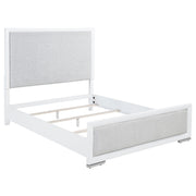 Tampa Furniture Outlet - Coaster - Gracemont 57-inch Queen Panel Bed Grey and White - 225071Q