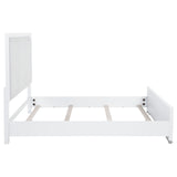 Gracemont 57-inch Queen Panel Bed Grey and White
