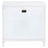 Gracemont 3-drawer Bedroom Nightstand Bedside Table White