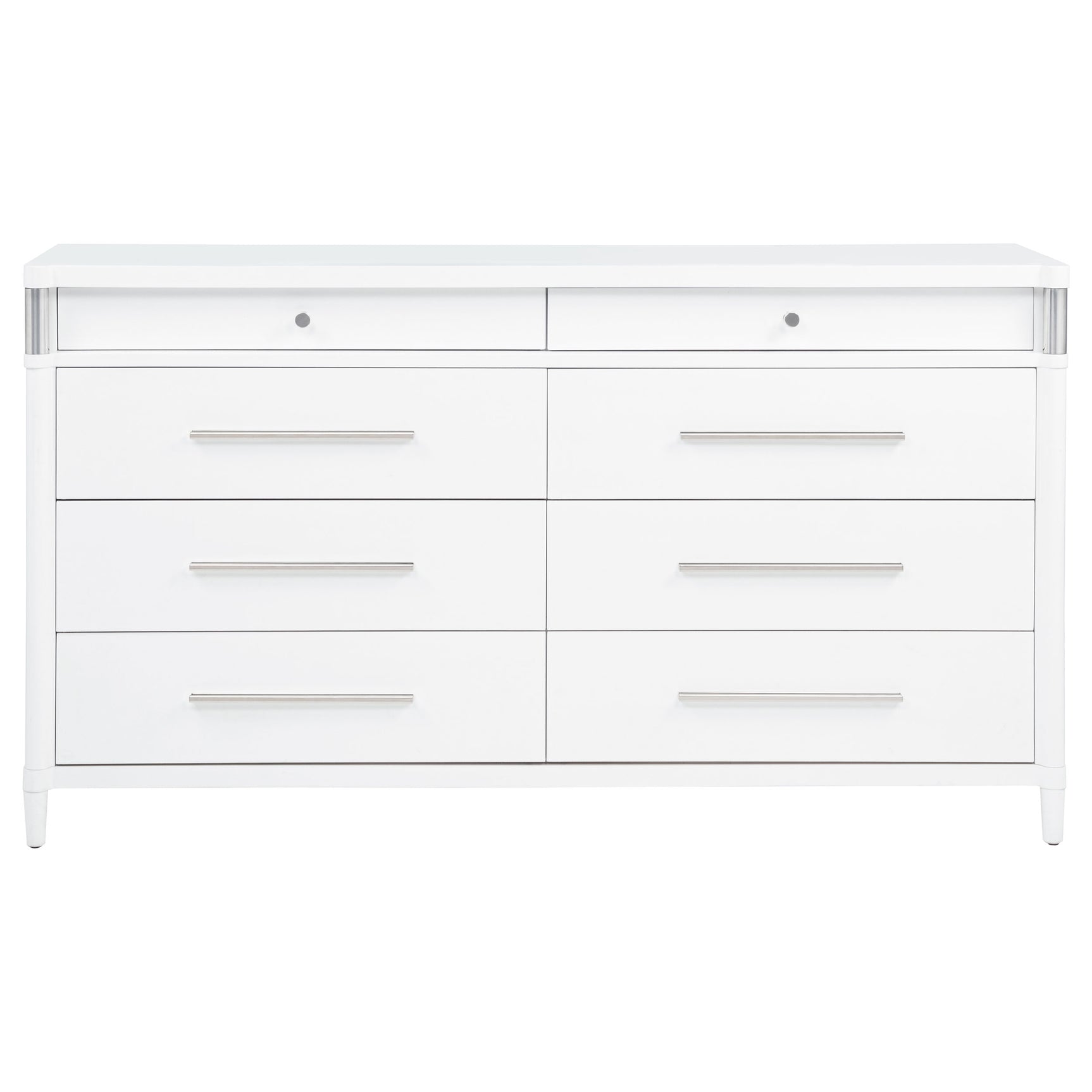 Gracemont 8-drawer Bedroom Dresser Cabinet White