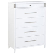 Tampa Furniture Outlet - Coaster - Gracemont 5-drawer Bedroom Chest of Drawers White - 225075