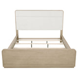 Ladera 56-inch California King Panel Bed Light Elm - Tampa Furniture Outlet