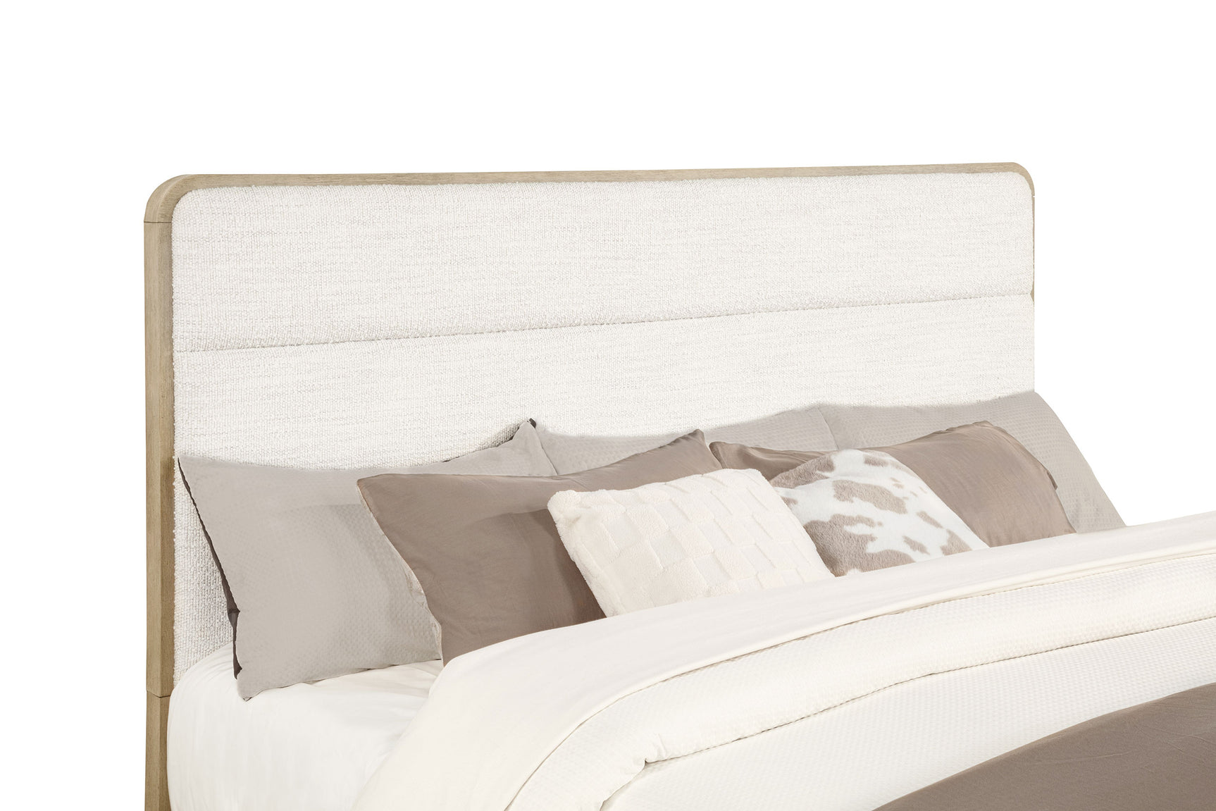 Ladera 56-inch California King Panel Bed Light Elm - Tampa Furniture Outlet