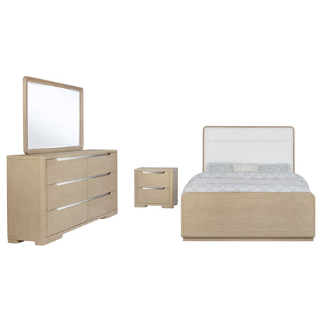 Ladera 4-piece Queen Bedroom Set Light Elm - Tampa Furniture Outlet