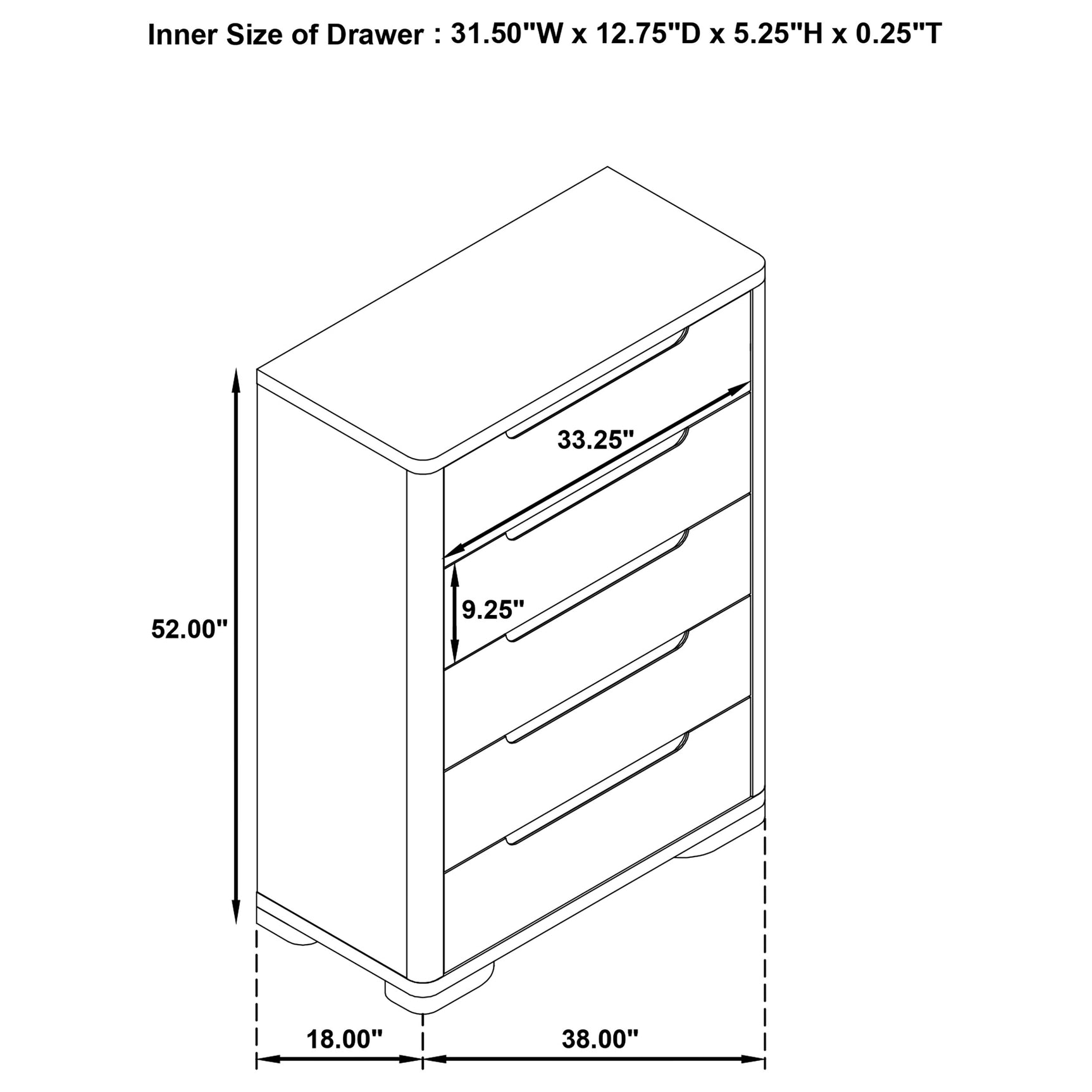 Ladera 5-piece Queen Bedroom Set Light Elm - Tampa Furniture Outlet
