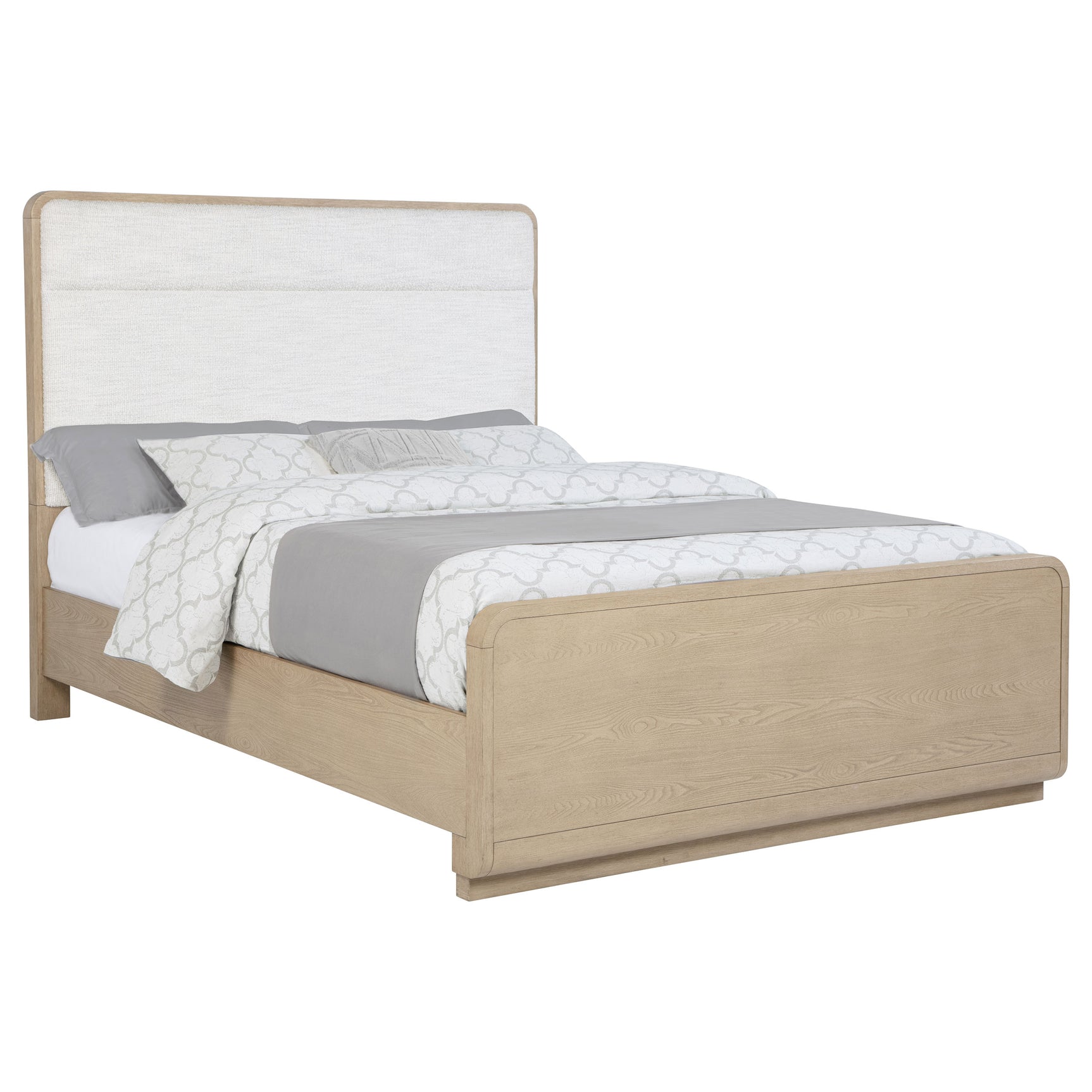 Ladera 56-inch Queen Panel Bed Light Elm - Tampa Furniture Outlet