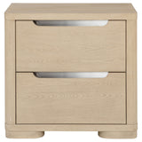 Ladera 2-drawer Nightstand Bedside Table Light Elm - Tampa Furniture Outlet
