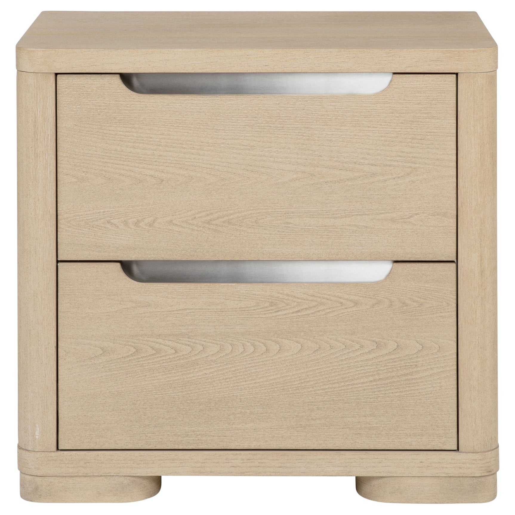 Ladera 2-drawer Nightstand Bedside Table Light Elm - Tampa Furniture Outlet